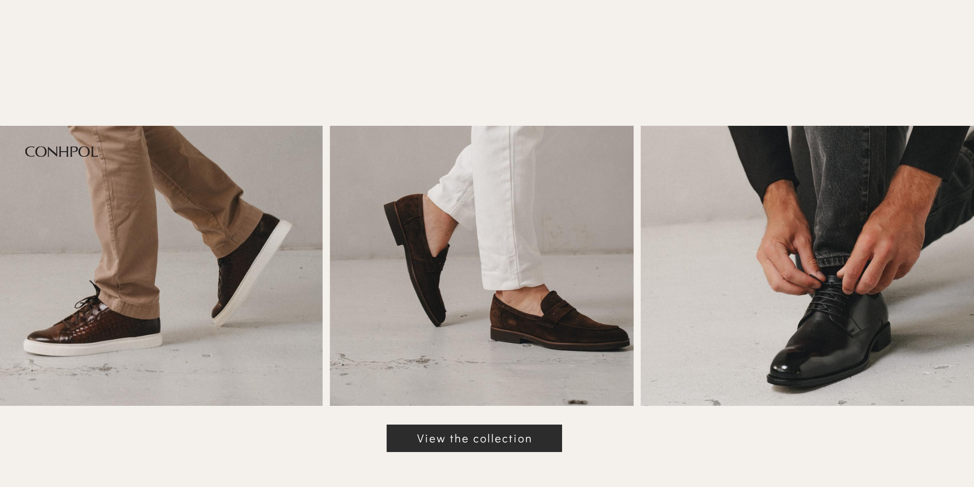 View the Conhpol men’s collection